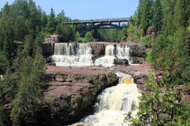 Waterfalls in Blaine Minnesota