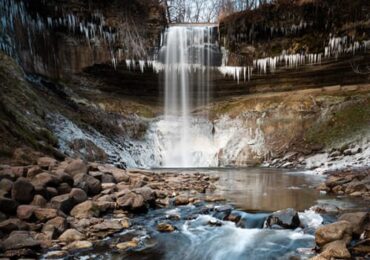 Waterfalls in Brooklyn Park Minnesota