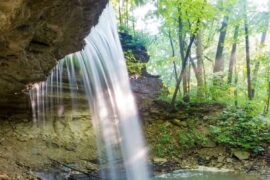 Waterfalls in Carmel Indiana