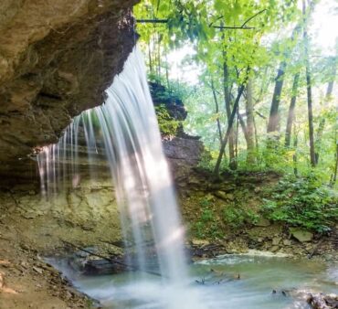 Waterfalls in Carmel Indiana