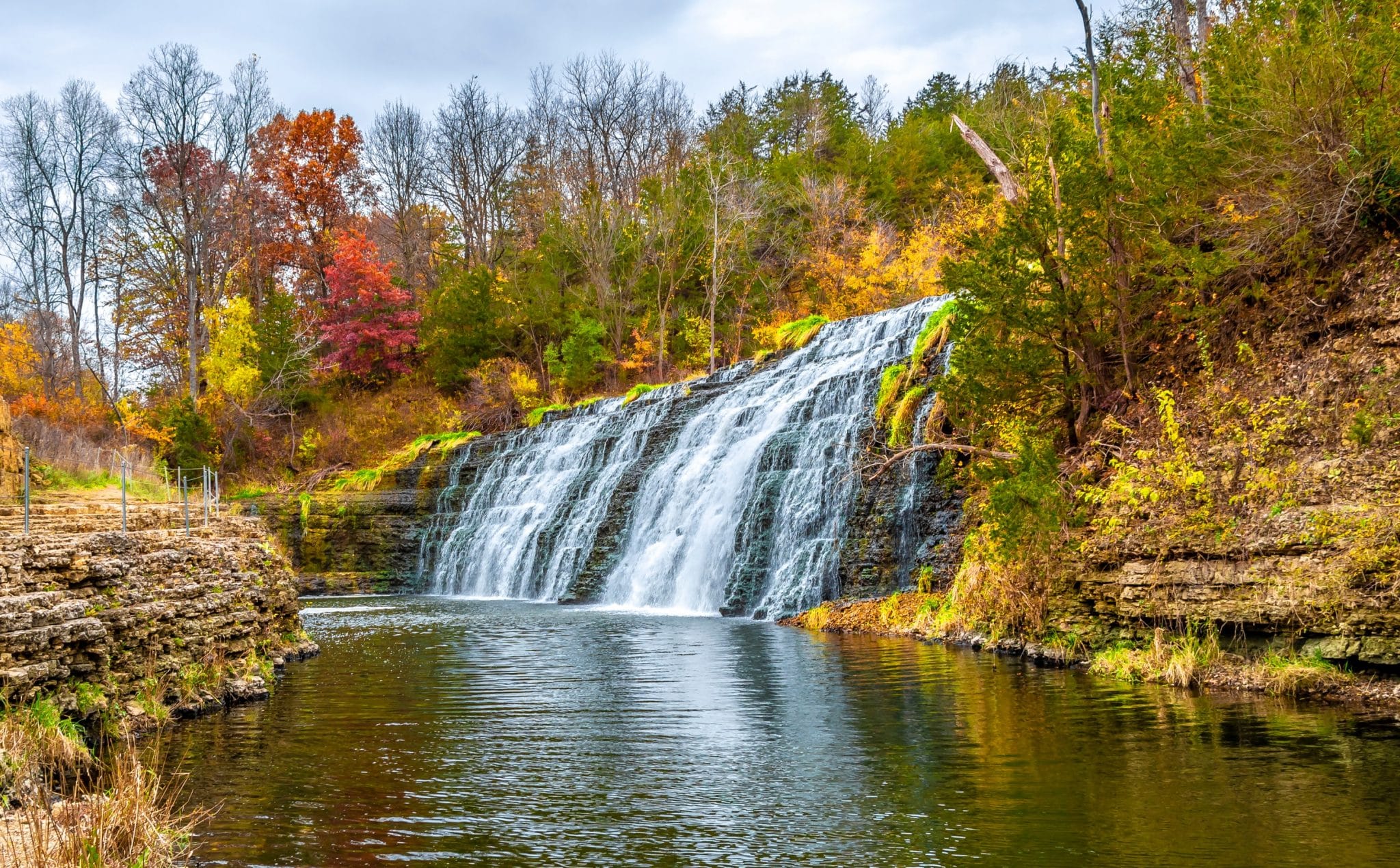 Waterfalls in Chicago Illinois