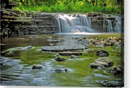 Waterfalls in Cicero Illinois