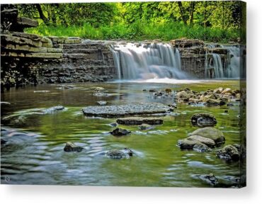 Waterfalls in Cicero Illinois