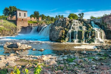 Waterfalls in Fargo North Dakota