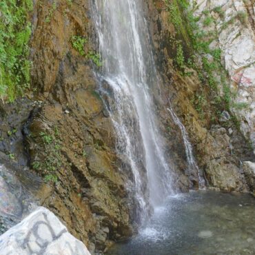 Waterfalls in Fontana California