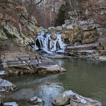 Waterfalls in Gaithersburg Maryland