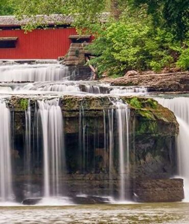 Waterfalls in Indianapolis Indiana