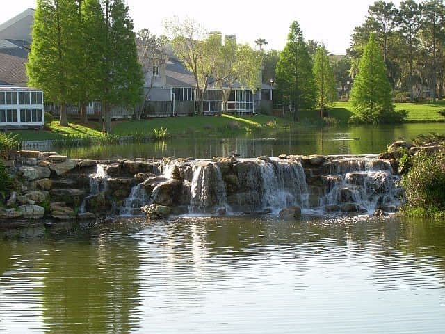 Waterfalls in Lakeland Florida