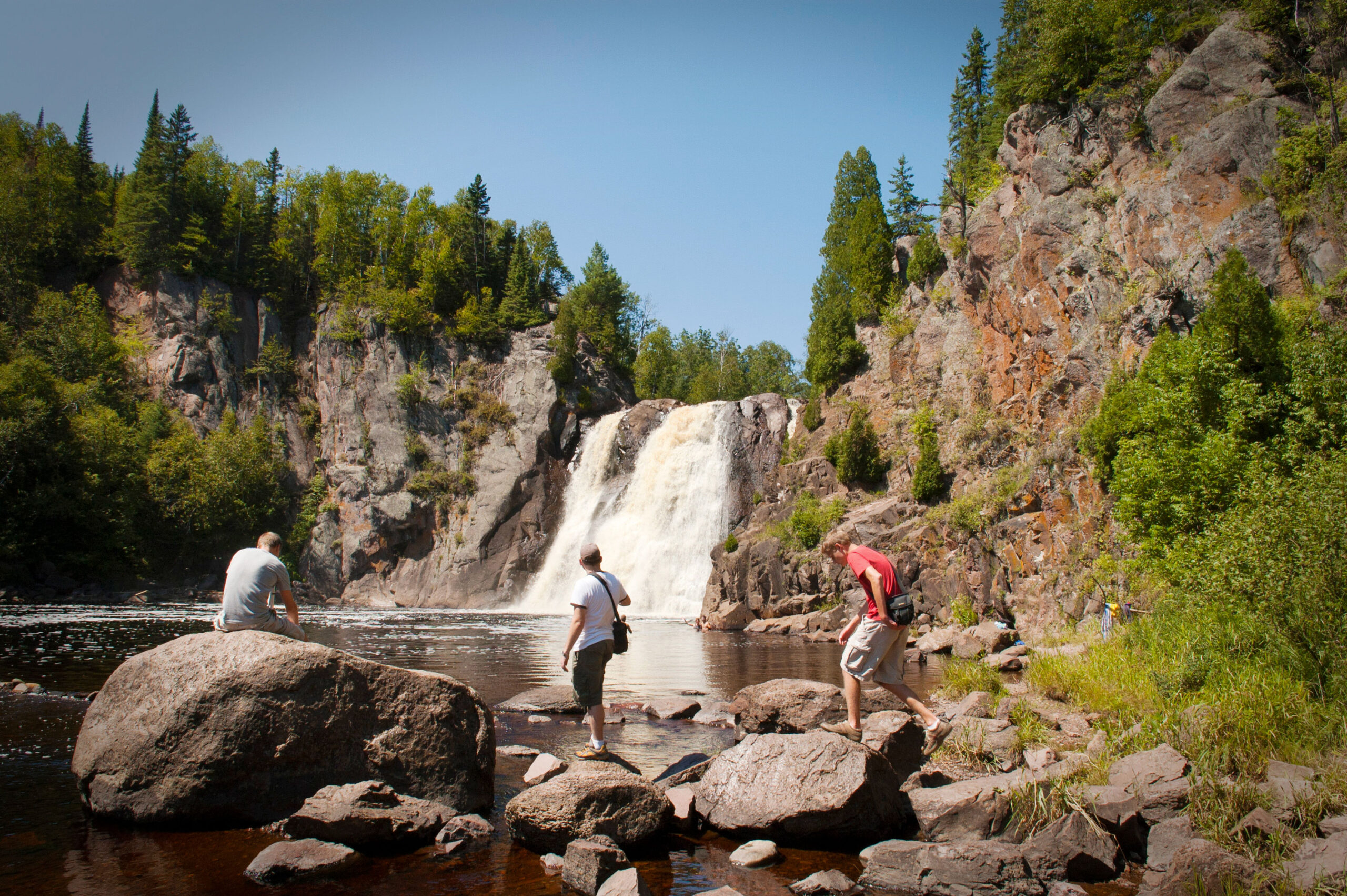 Waterfalls in Lakeville Minnesota