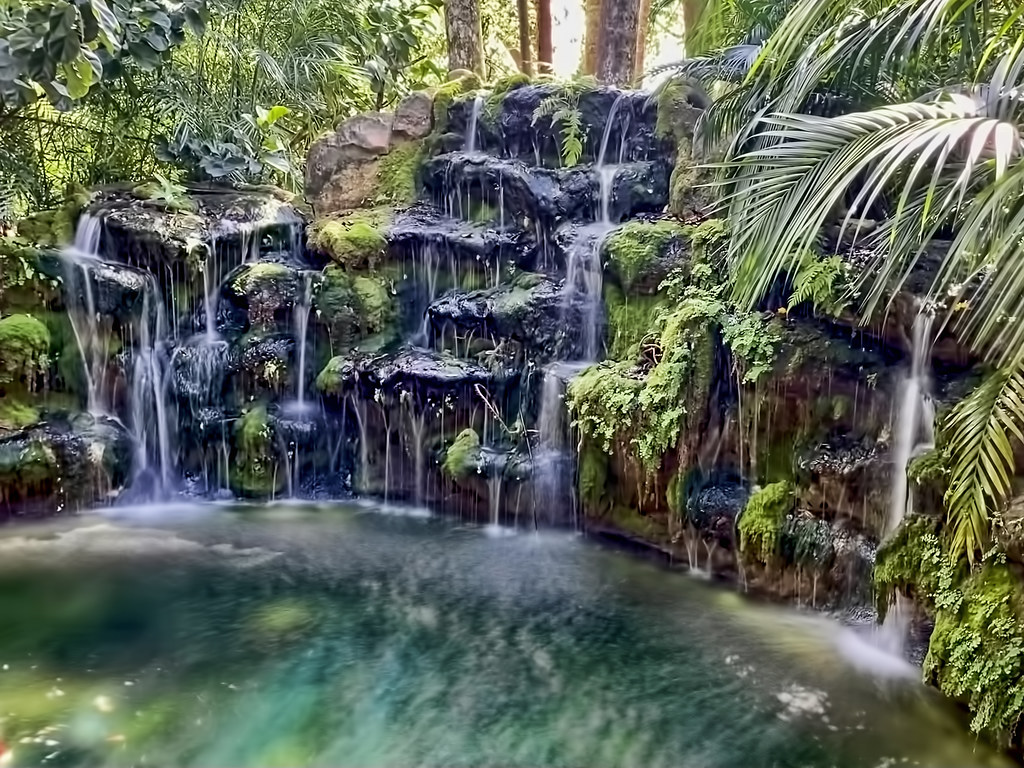 Waterfalls in Miami Gardens Florida