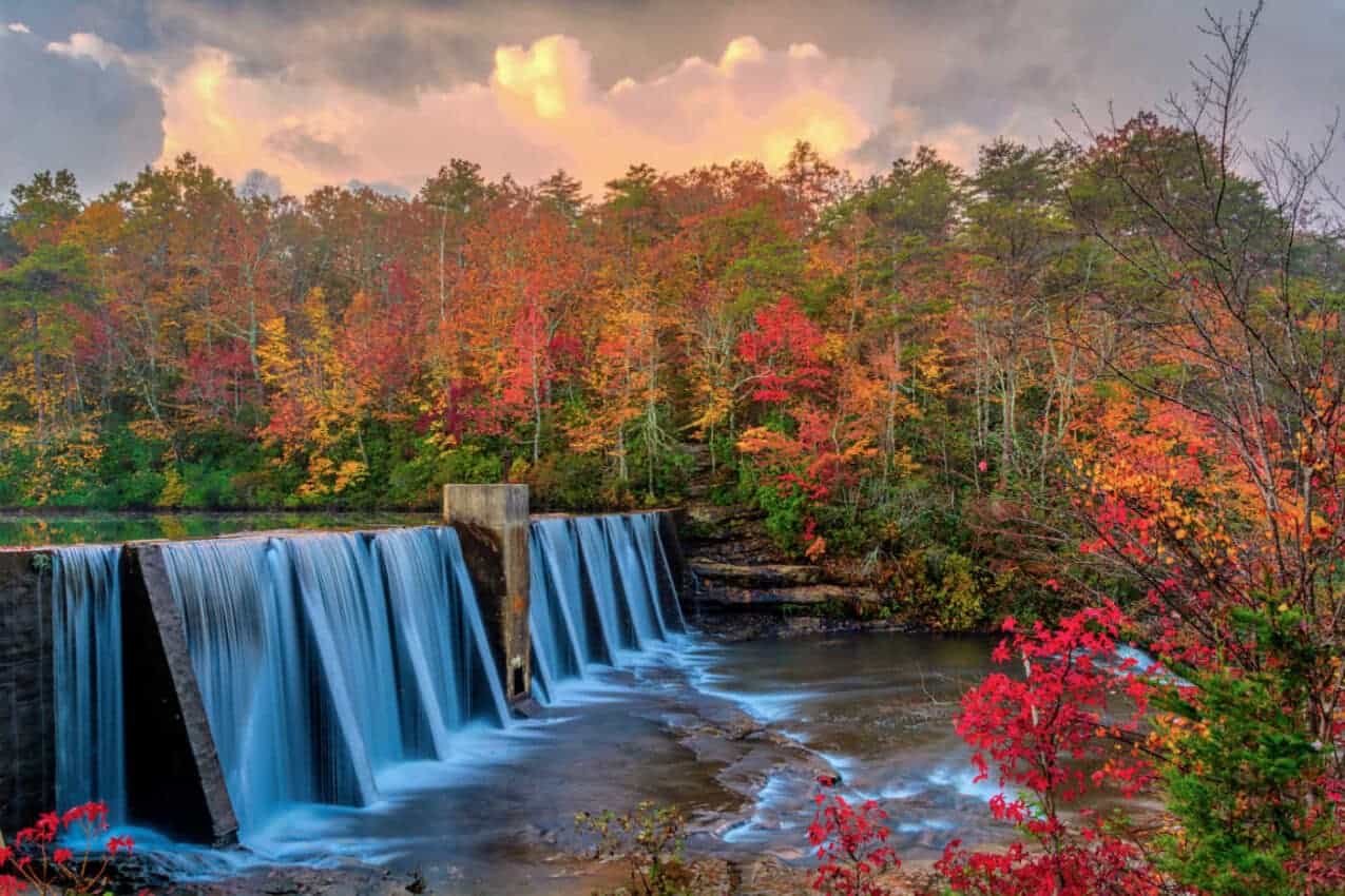 Waterfalls in Mobile Alabama