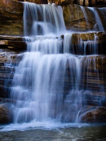 Waterfalls in Oklahoma City Oklahoma