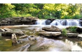 Waterfalls in Palatine Illinois