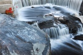 Waterfalls in Providence Rhode Island