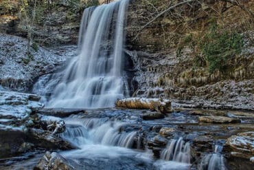 Waterfalls in Roanoke Virginia