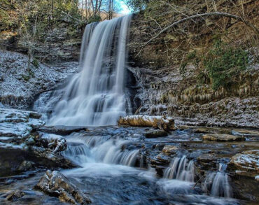 Waterfalls in Roanoke Virginia