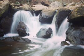 Waterfalls in Silver Spring Maryland