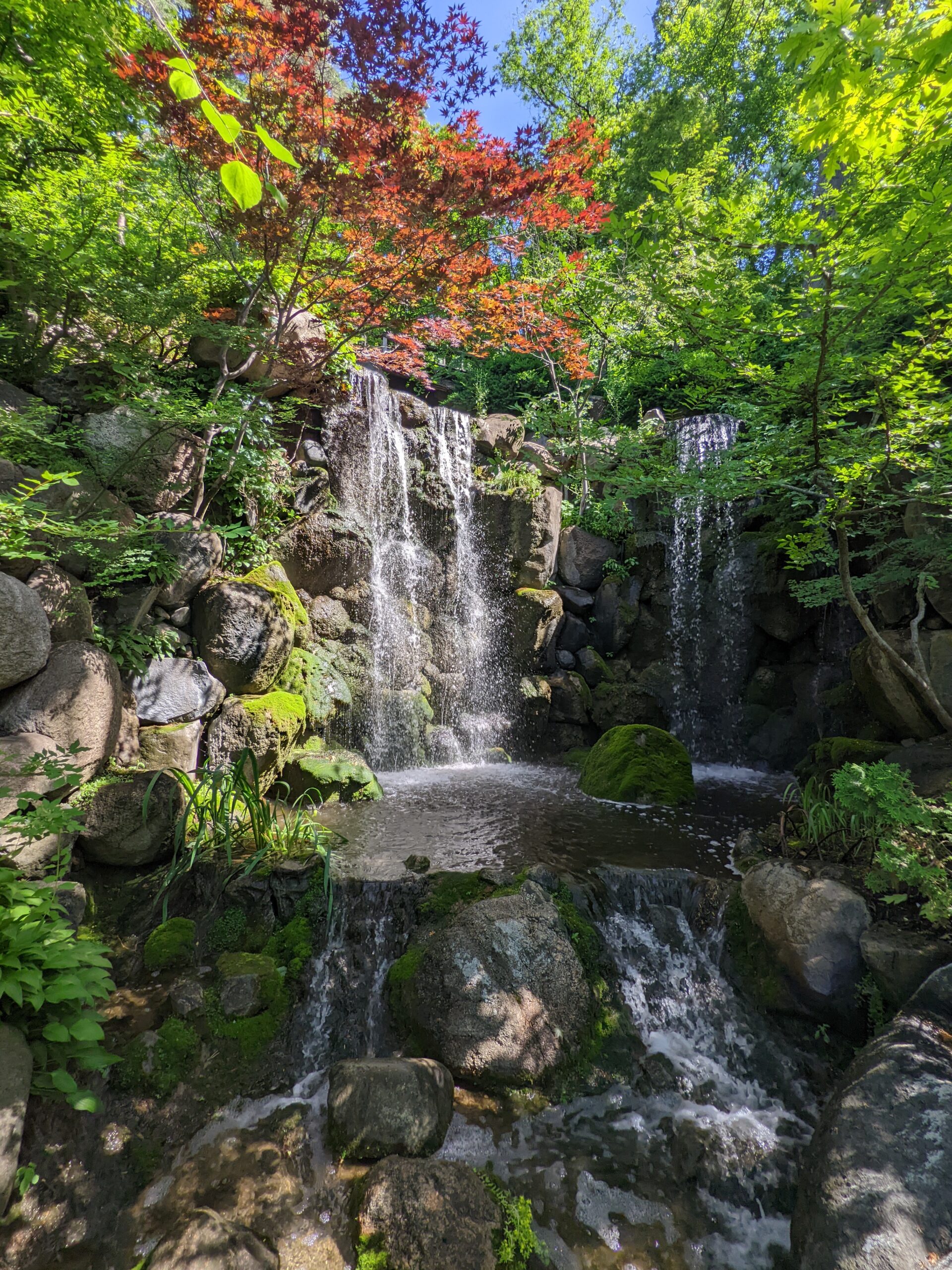 Waterfalls in Skokie Illinois