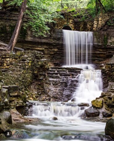 Waterfalls in St. Paul Minnesota