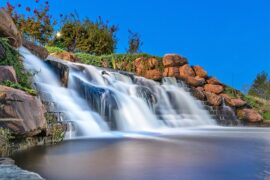 Waterfalls in Tulsa Oklahoma