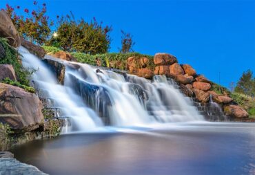 Waterfalls in Tulsa Oklahoma