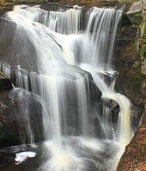 Waterfalls in Waterbury Connecticut