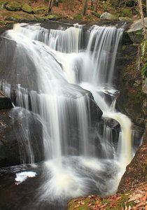 Waterfalls in Waterbury Connecticut