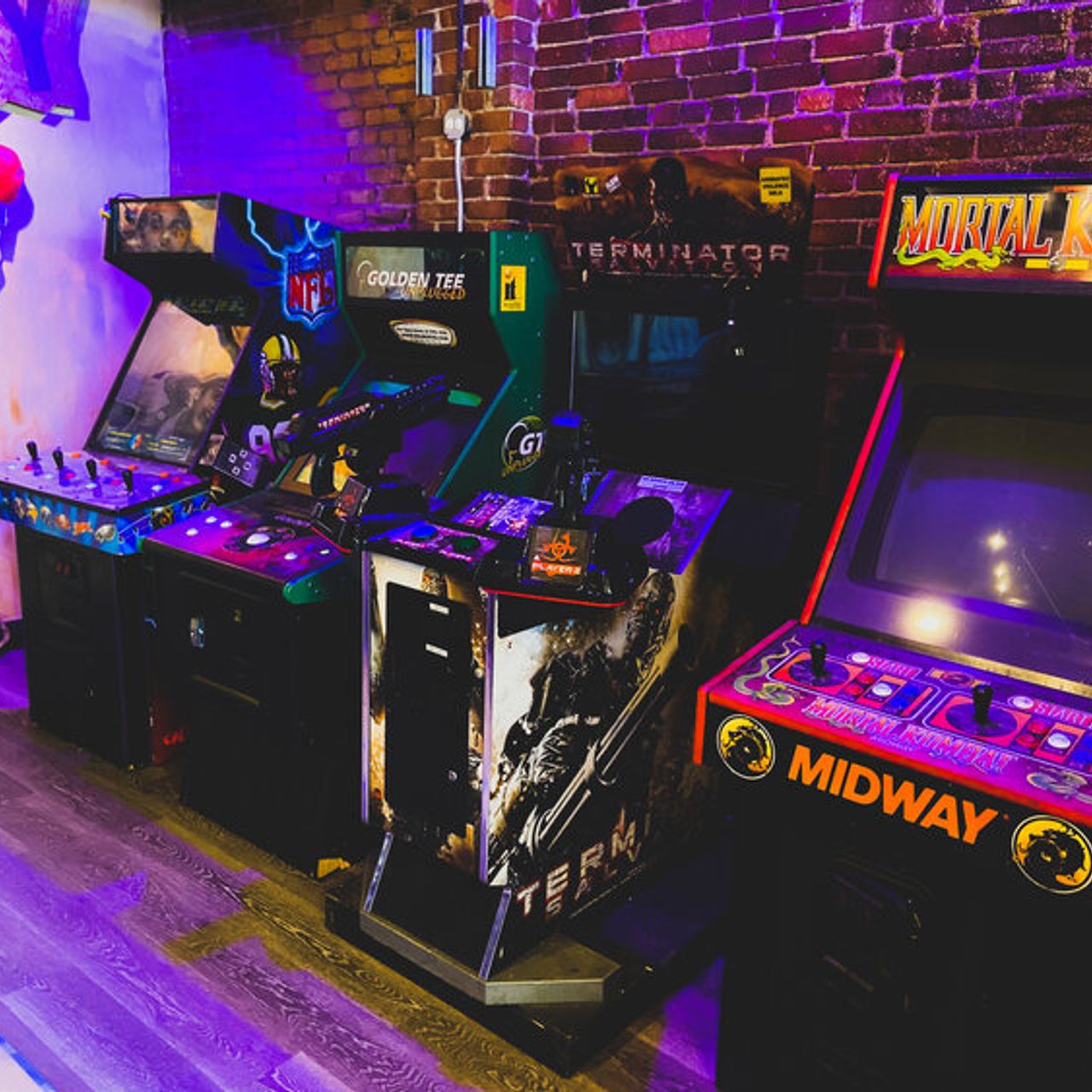 Arcades in New Bedford Massachusetts