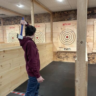 Axe Throwing in Newton Massachusetts