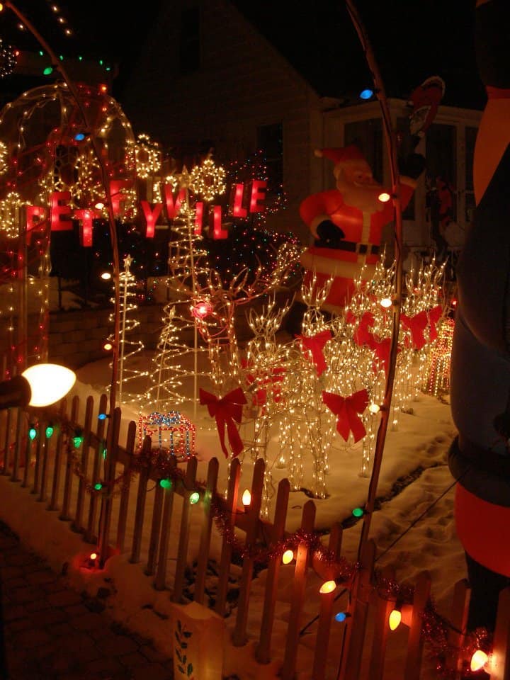 Christmas Lights in Hammond Indiana