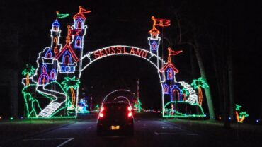 Christmas Lights in Springfield Massachusetts