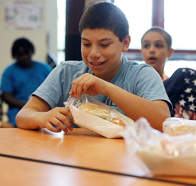 Free eating place for kids in Brockton Massachusetts