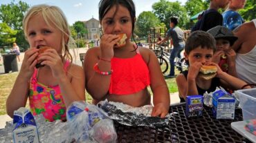 Free eating place for kids in New Bedford Massachusetts