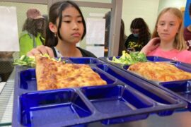 Free eating place for kids in Newton Massachusetts