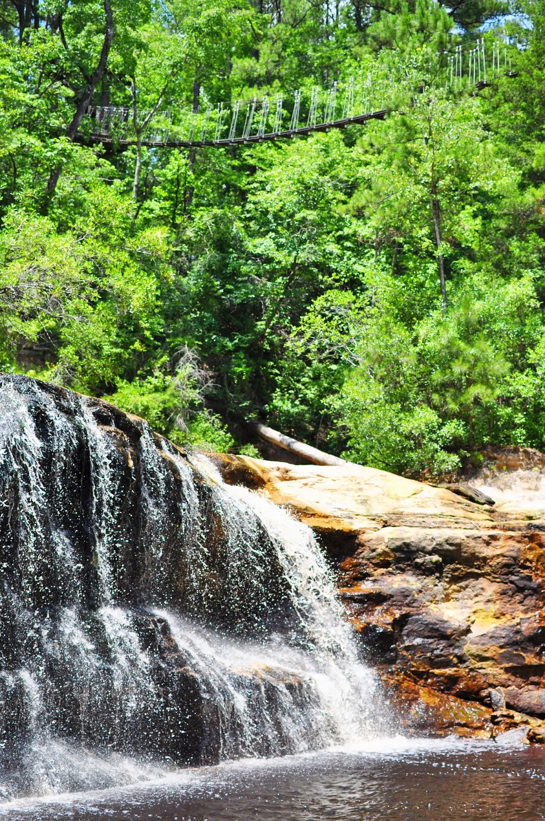 Waterfalls in Fayetteville North Carolina