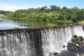 Waterfalls in Framingham Massachusetts