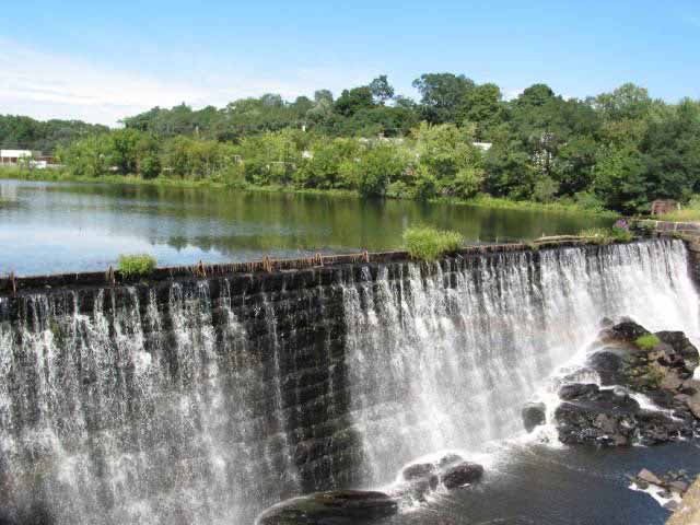 Waterfalls in Framingham Massachusetts